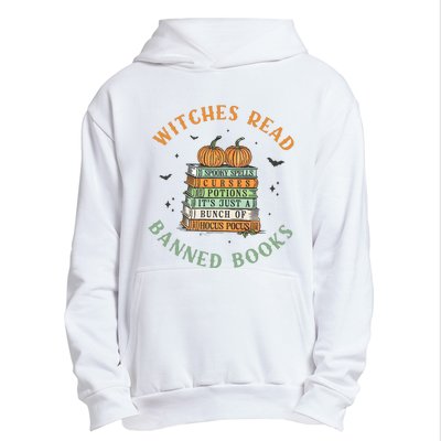 Witches Read Banned Books Halloween Urban Pullover Hoodie