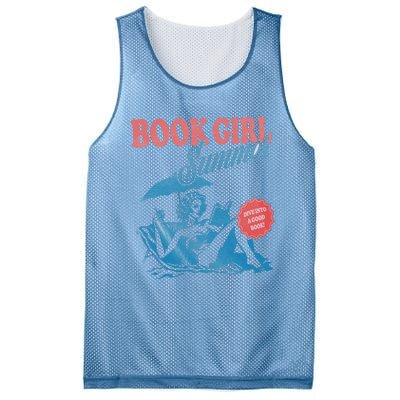 Women Retro Book Girl Summer Bookish Vacation Funny Reader Mesh Reversible Basketball Jersey Tank