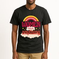 Women's Rights Can Do Anything Feminist Tall T-Shirt