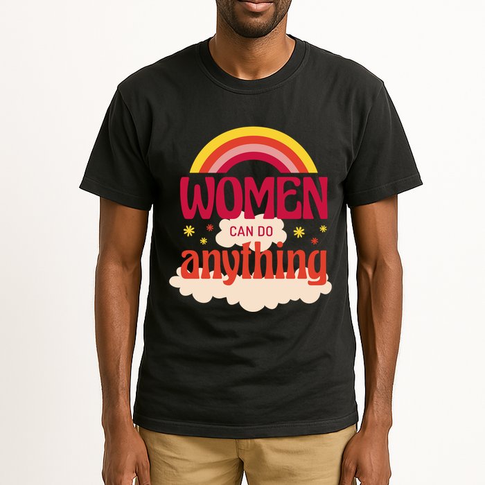 Women's Rights Can Do Anything Feminist Tall T-Shirt