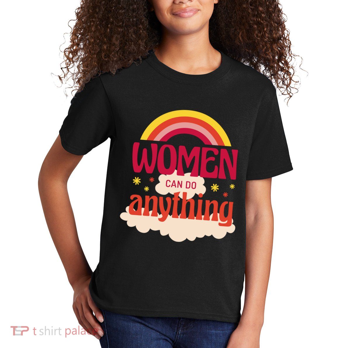 Women's Rights Can Do Anything Feminist Kids T-Shirt