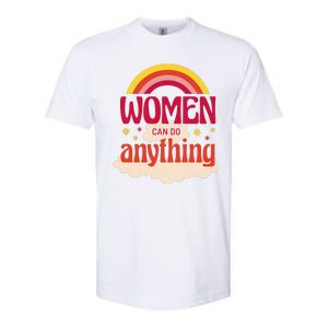 Women's Rights Can Do Anything Feminist Softstyle CVC T-Shirt