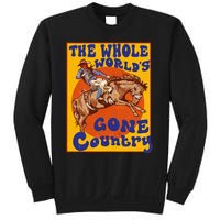 Western Rodeo Cowboy Horse Gone Country Sweatshirt