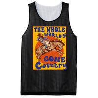 Western Rodeo Cowboy Horse Gone Country Mesh Reversible Basketball Jersey Tank