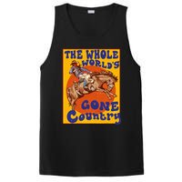 Western Rodeo Cowboy Horse Gone Country PosiCharge Competitor Tank