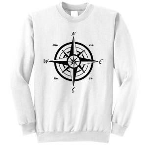 Wind Rose Compass Adventure Travelers Lover Sweatshirt