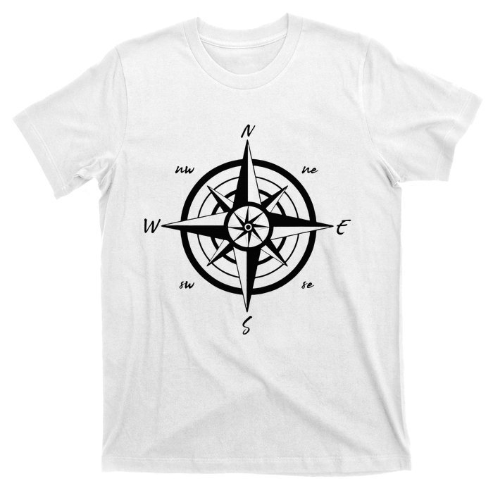 Wind Rose Compass Adventure Travelers Lover T-Shirt