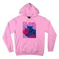 Who Really Cares Cat Tv Hoodie