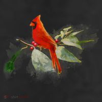 Wild Red Cardinal Bird 25L Jumbo Tote