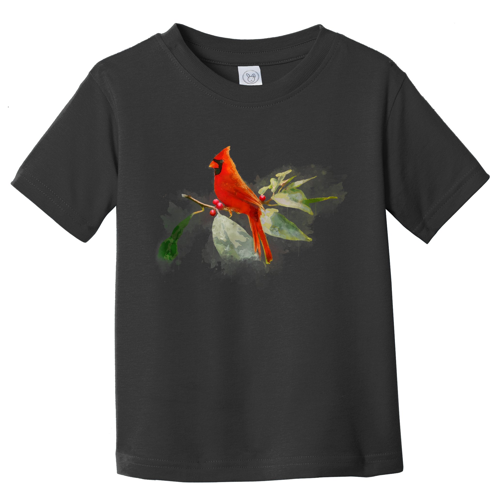 Wild Red Cardinal Bird Toddler T-Shirt