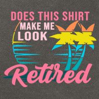 Wo Retirement Does This Make Me Look Retired Cotton Canvas Backpack