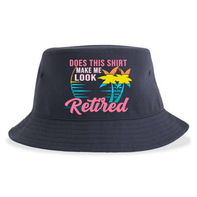 Wo Retirement Does This Make Me Look Retired Sustainable Bucket Hat