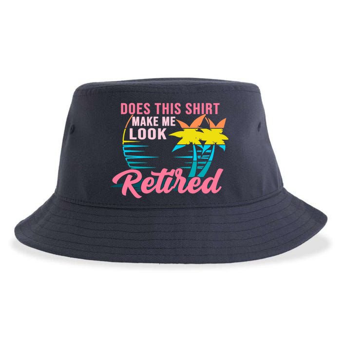 Wo Retirement Does This Make Me Look Retired Sustainable Bucket Hat