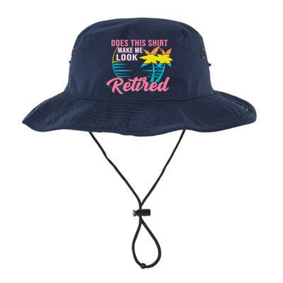 Wo Retirement Does This Make Me Look Retired Bucket Hat