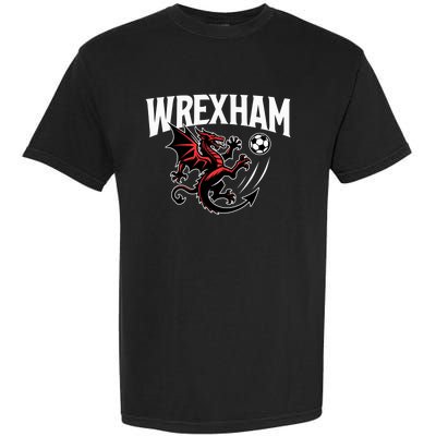 Wrexham Red Dragon Kick Garment-Dyed Heavyweight T-Shirt