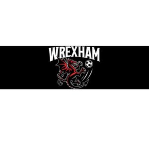 Wrexham Red Dragon Kick Bumper Sticker