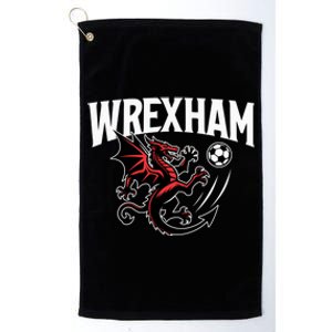 Wrexham Red Dragon Kick Platinum Collection Golf Towel