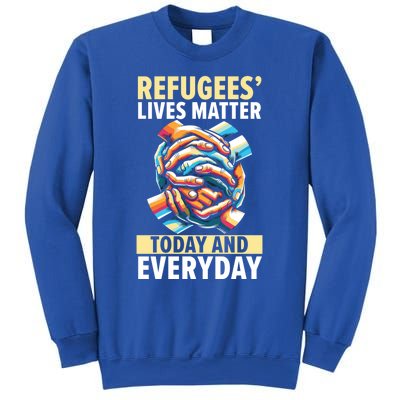 World Refugee Day Evacuee Immigrant Emigrant Gift Sweatshirt