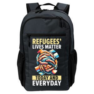 World Refugee Day Evacuee Immigrant Emigrant Gift Daily Commute Backpack