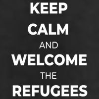 World Refugee Day Welcome Refugees Supportive Message Gift Beanie