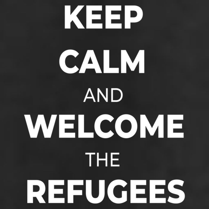 World Refugee Day Welcome Refugees Supportive Message Gift Beanie
