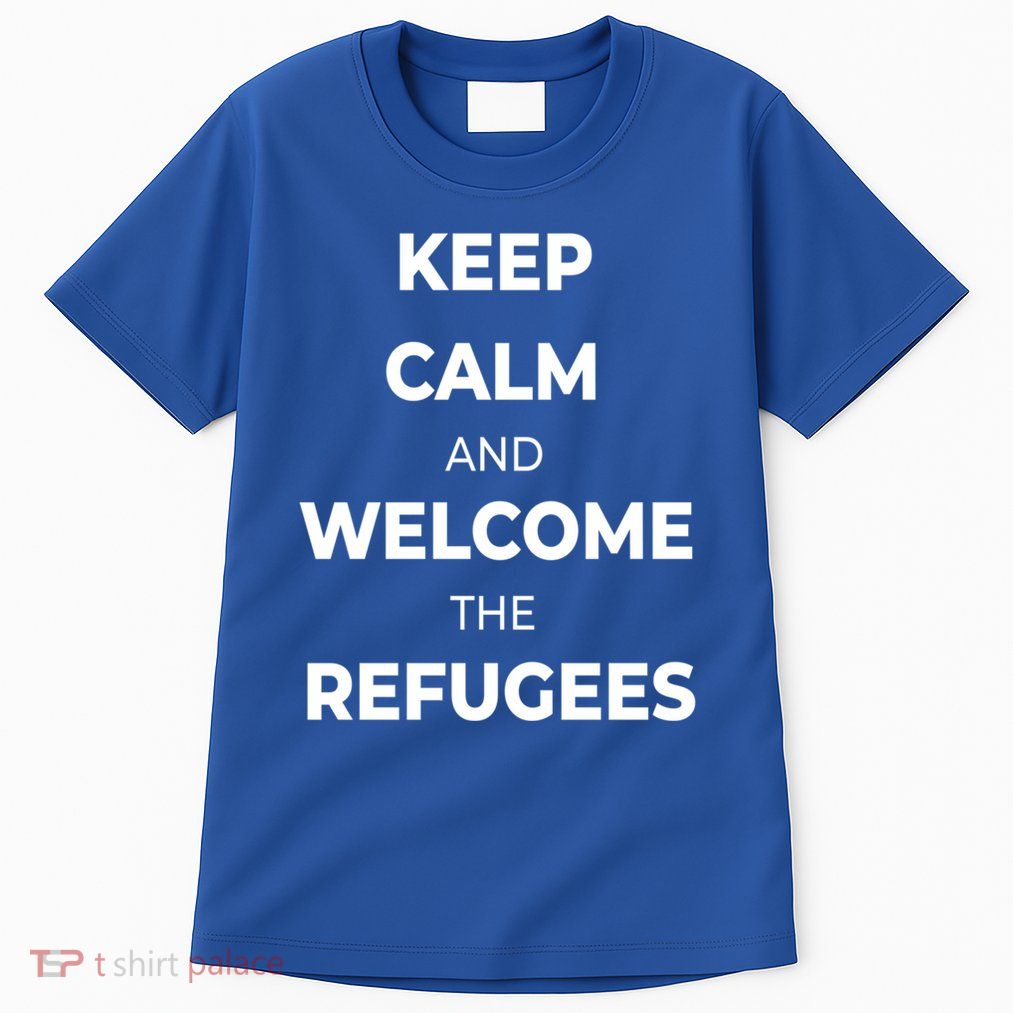 World Refugee Day Welcome Refugees Supportive Message Gift Tall T-Shirt