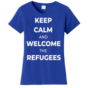 World Refugee Day Welcome Refugees Supportive Message Gift Women's T-Shirt