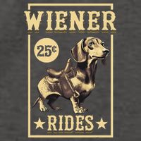 Wiener Rides Dachshund Lover Doxie Weiner Weenie Dog Owner Vector Backpack