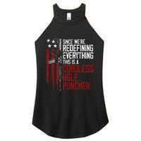 Were Redefining Everything This Is A Cordless Hole Puncher Women's Perfect Tri Rocker Tank