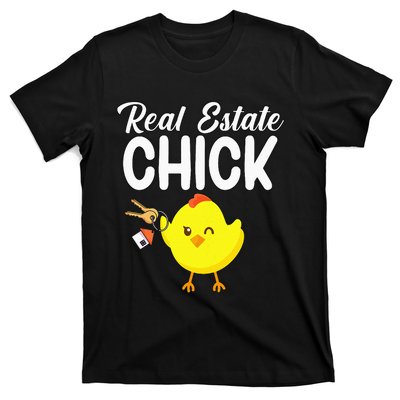 Womens Real Estate Chick Funny Realtor T-Shirt