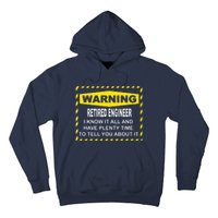 WARNING Retired Engineer Hoodie