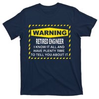 WARNING Retired Engineer T-Shirt