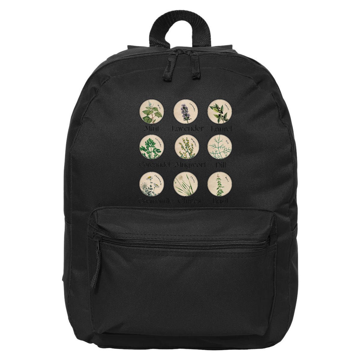 Women Right Equality Health Herbs Herbalist Plant Lover 16 in Basic Backpack