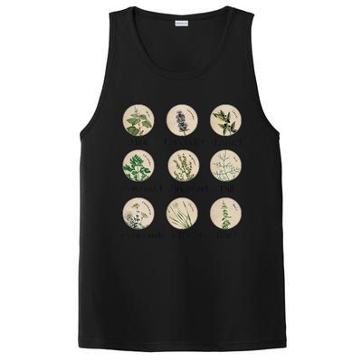 Women Right Equality Health Herbs Herbalist Plant Lover PosiCharge Competitor Tank