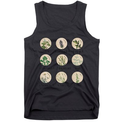 Women Right Equality Health Herbs Herbalist Plant Lover Tank Top