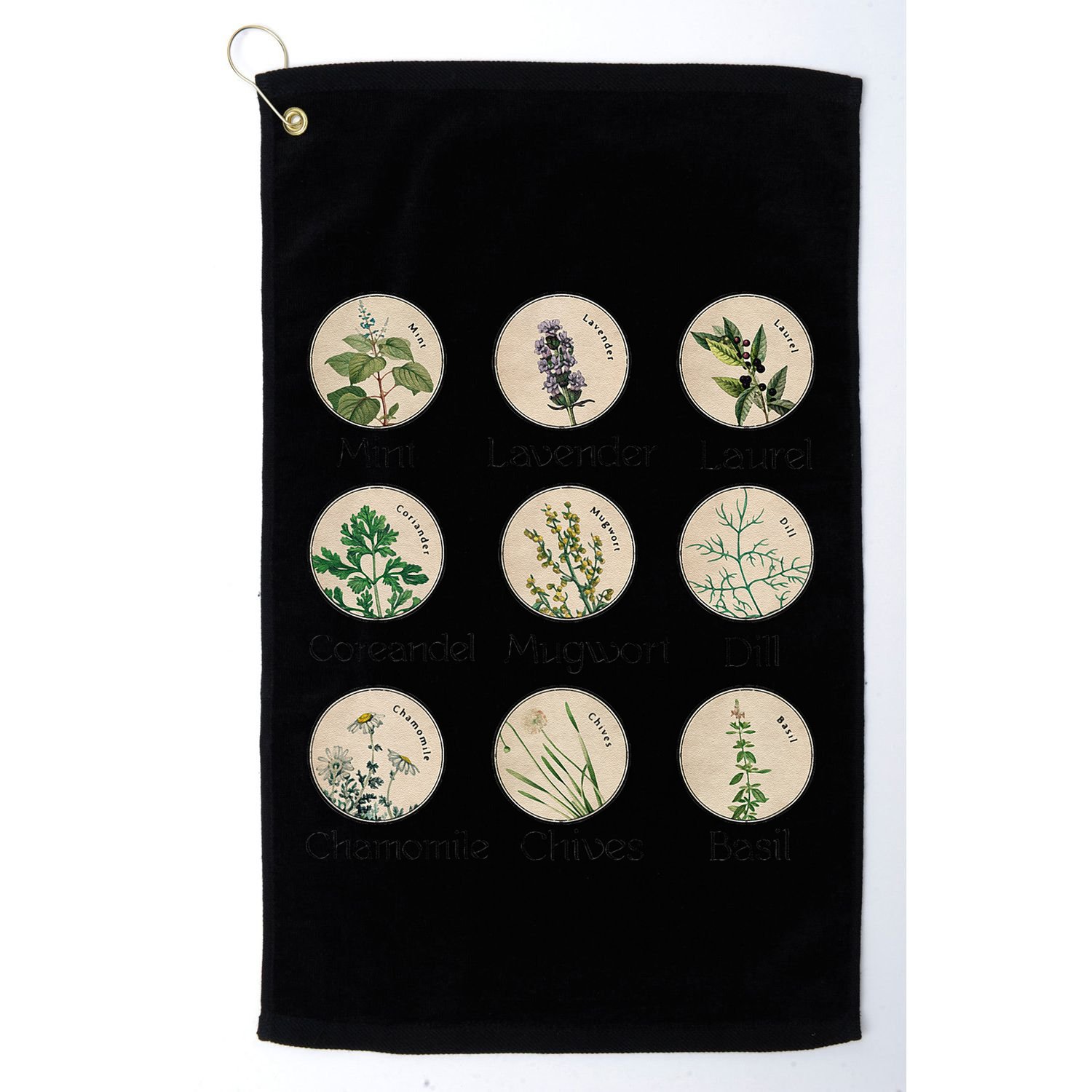 Women Right Equality Health Herbs Herbalist Plant Lover Golf Towel