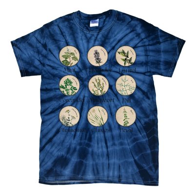 Women Right Equality Health Herbs Herbalist Plant Lover Tie-Dye T-Shirt