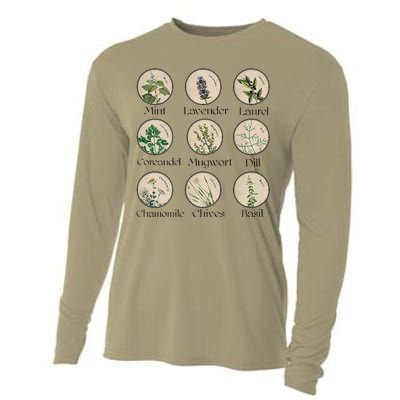 Women Right Equality Health Herbs Herbalist Plant Lover Cooling Performance Long Sleeve Crew