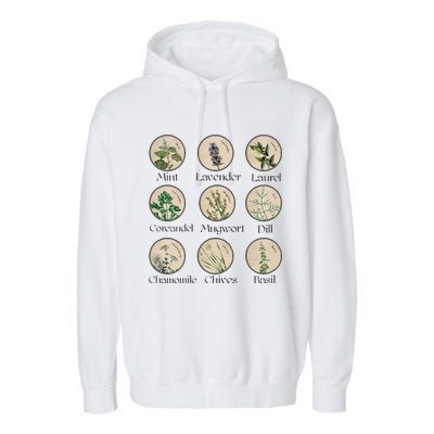 Women Right Equality Health Herbs Herbalist Plant Lover Garment-Dyed Fleece Hoodie