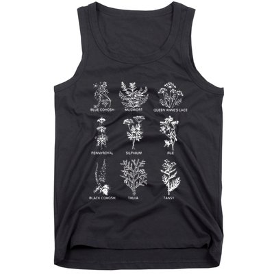 Women Right Equality Health Herbs Herbalist Plant Lover Tank Top