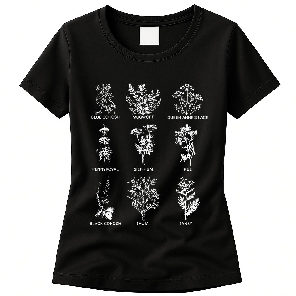 Women Right Equality Health Herbs Herbalist Plant Lover Womens T-Shirt