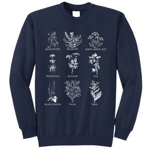 Women Right Equality Health Herbs Herbalist Plant Lover Tall Sweatshirt