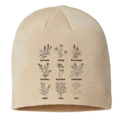 Women Right Equality Health Herbs Herbalist Plant Lover Sustainable Beanie