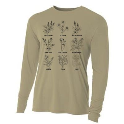 Women Right Equality Health Herbs Herbalist Plant Lover Cooling Performance Long Sleeve Crew