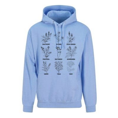 Women Right Equality Health Herbs Herbalist Plant Lover Unisex Surf Hoodie