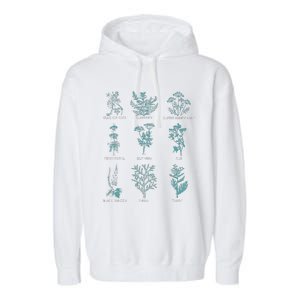 Women Right Equality Health Herbs Herbalist Plant Lover Garment-Dyed Fleece Hoodie