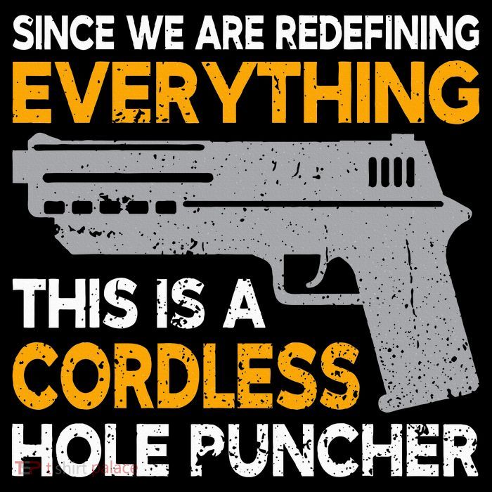 We're Redefining Everything This Is A Cordless Hole Puncher Full-Length Apron With Pockets
