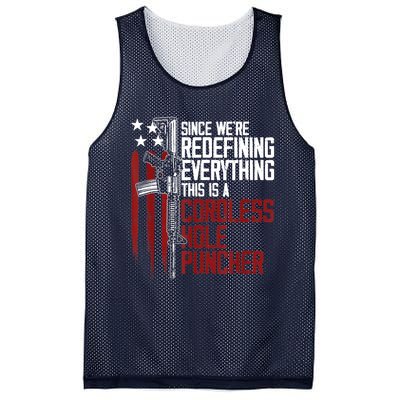 We're Redefining Everything Gift This Is A Cordless Hole Puncher Gift 28 Mesh Reversible Basketball Jersey Tank