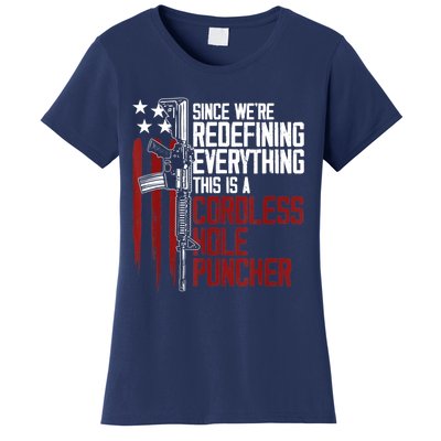 We're Redefining Everything Gift This Is A Cordless Hole Puncher Gift 28 Women's T-Shirt