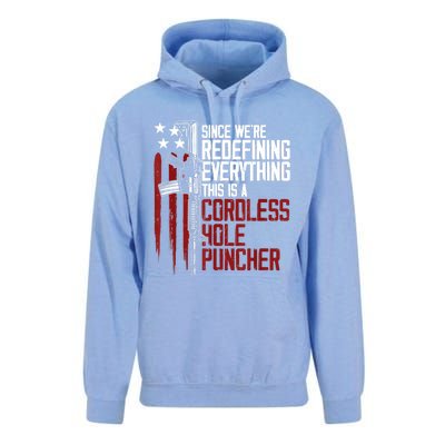 We're Redefining Everything Gift This Is A Cordless Hole Puncher Gift 28 Unisex Surf Hoodie